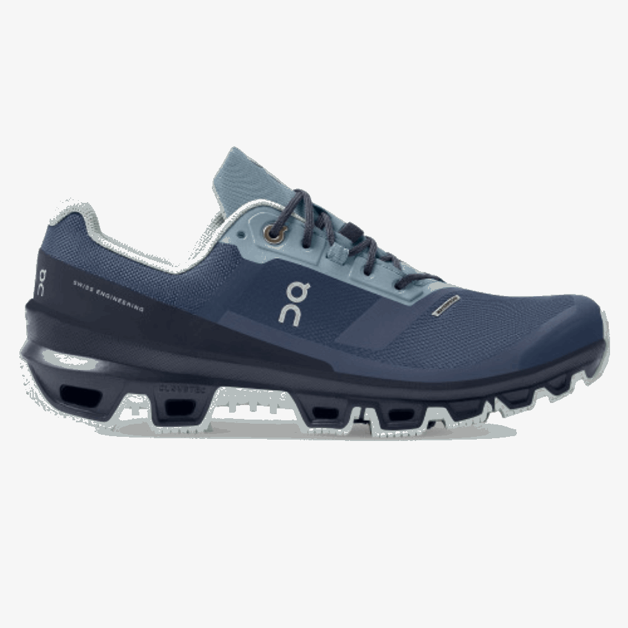 デニム ミッドナイト オン ランニング クラウドベンチャー ウォータープルーフ