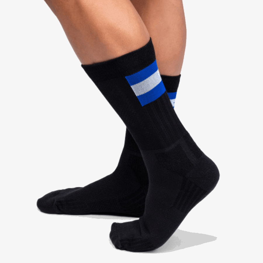 オン ランニング テニス ソックス メンズ ブラック インディゴ