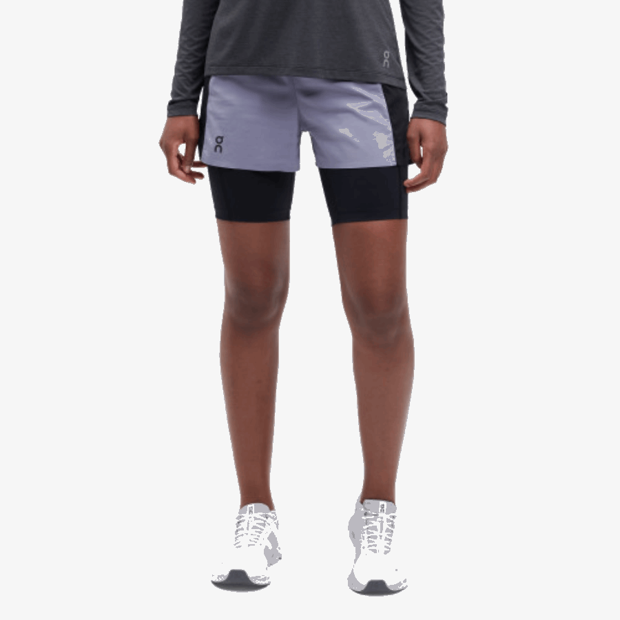 オン ランニング アクティブ ショーツ グラナイト ブラック