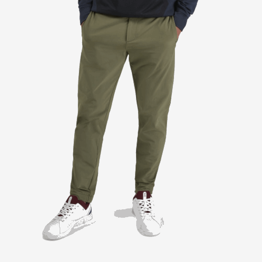 オン ランニング アクティブ パンツ メンズ オリーブ